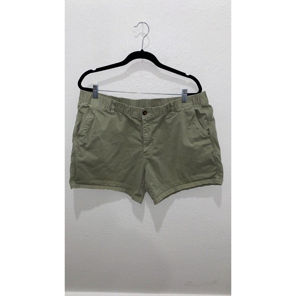 Bear Bottom Shorts 5.5" Stretch Chino XL Womens Green Hiking Shorts